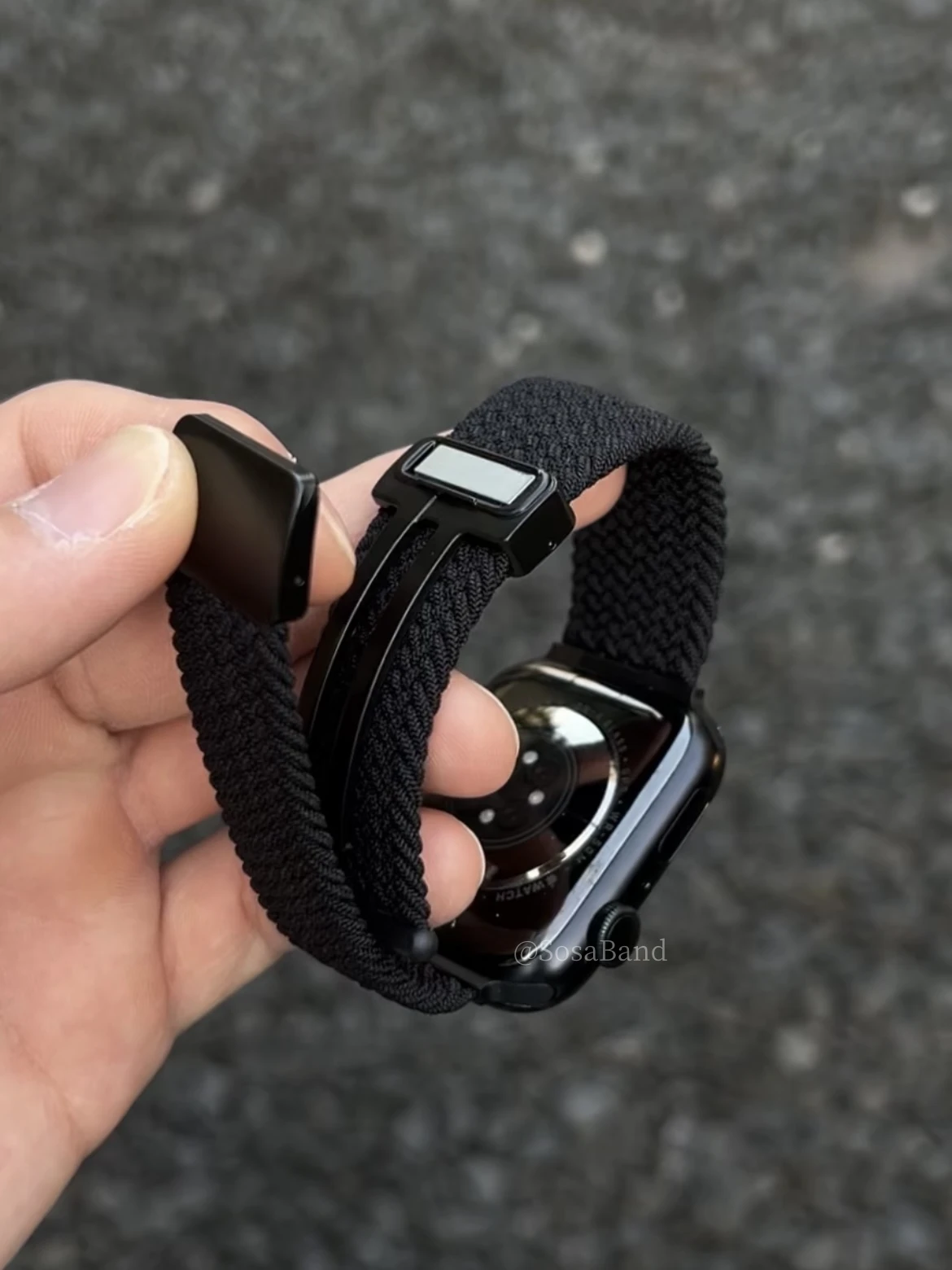 Sosaband Bamba Nylon befon Delejes szíj számára Alma nézni s10applewatch789iwatch