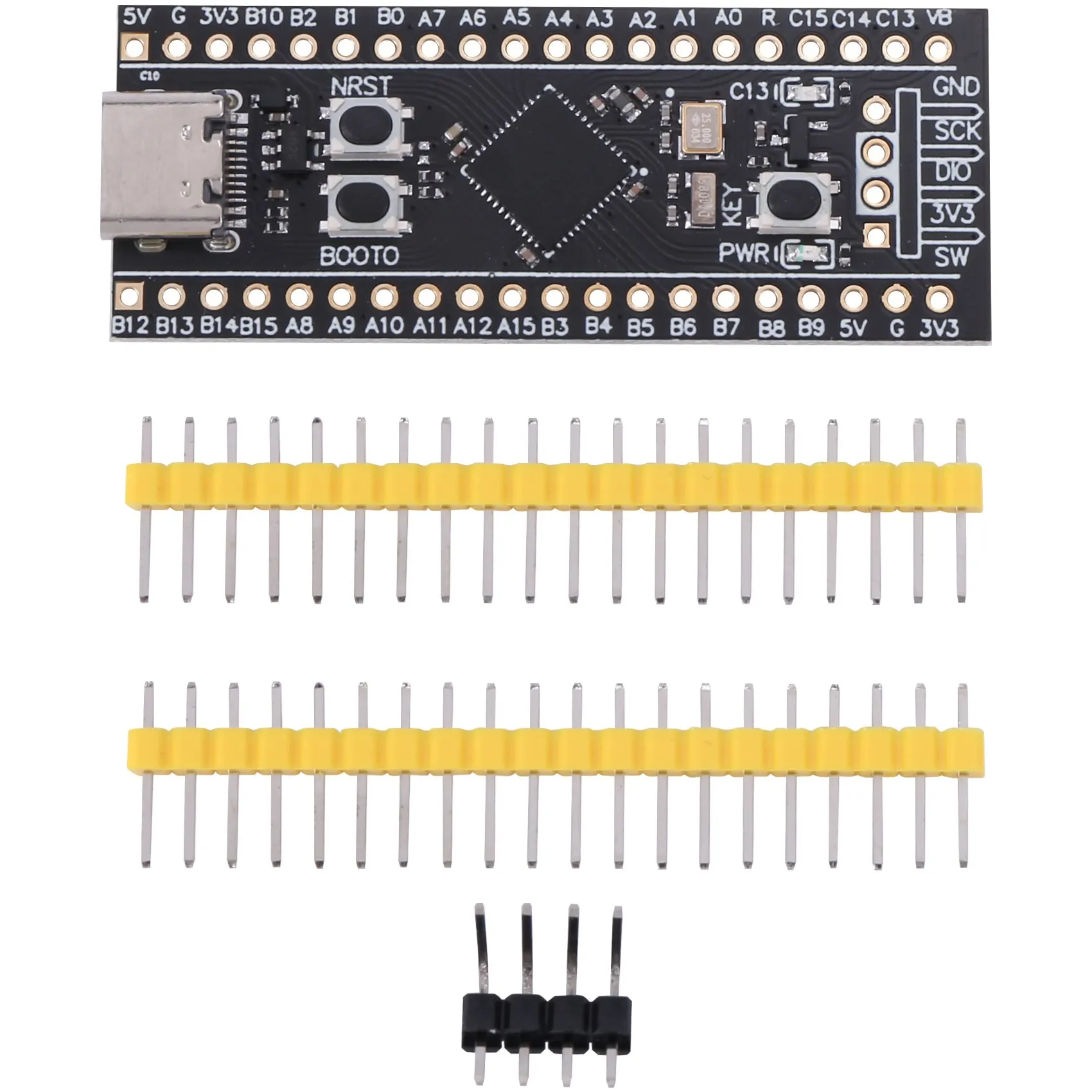 Плата разработки STM32F401, плата обучения STM32F401CEU6 STM32F4, поддержка MicroPython/программирования