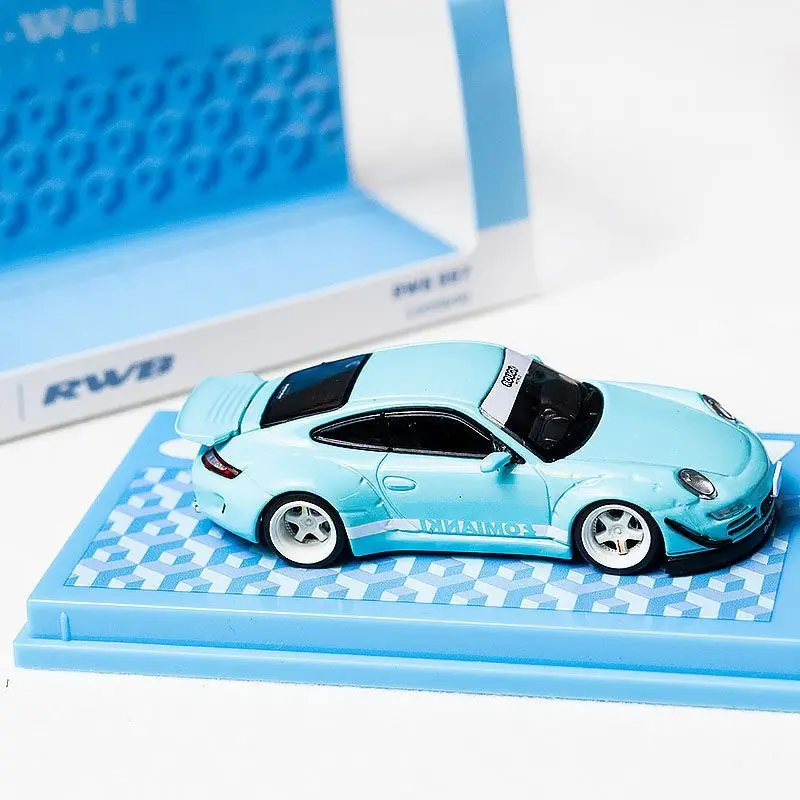 TW 1:64 Porsche RWB 997 modello di auto in lega Tarmac Works