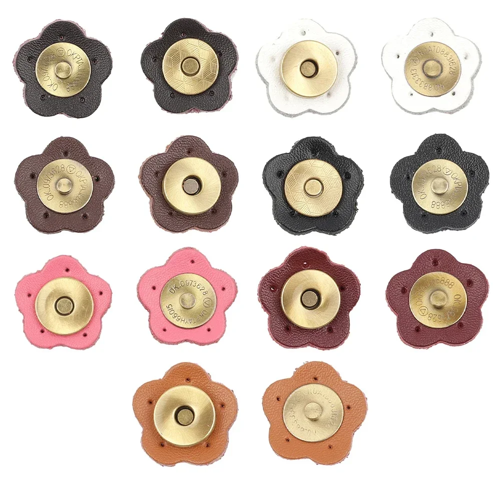 1pcs Magnetic Snap Button Metal Invisible Sew On Button Lock Clasps Fasteners For Purse Bags Clothes Craft DIY Accessories