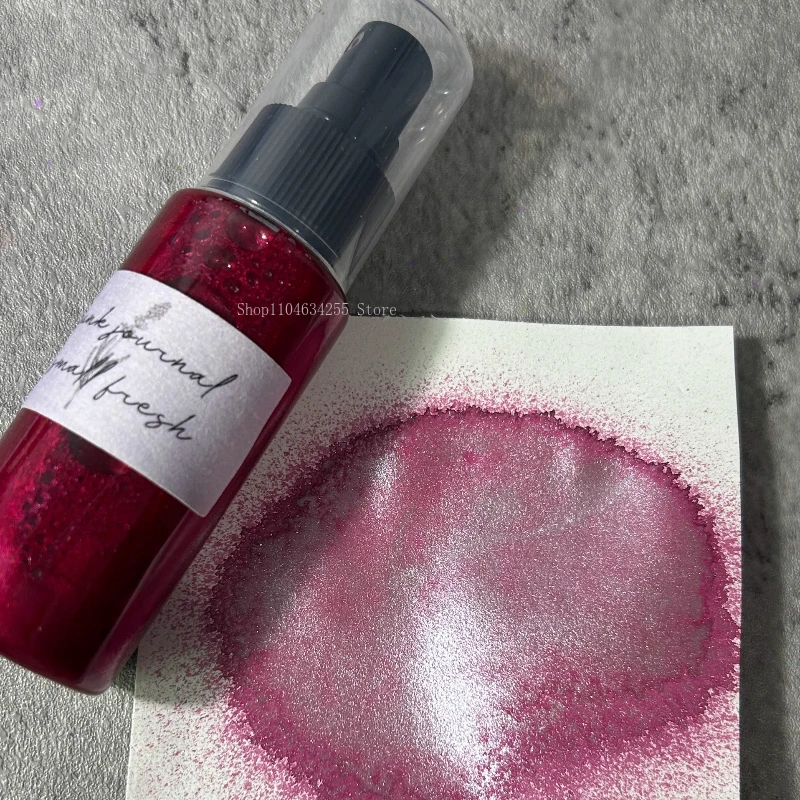 60ml/ Bottle Super Color Development Gilded Oxidized Spray Pigment DIY Envelope/Greeting Card/Handmade Ledger Decorative Pigment