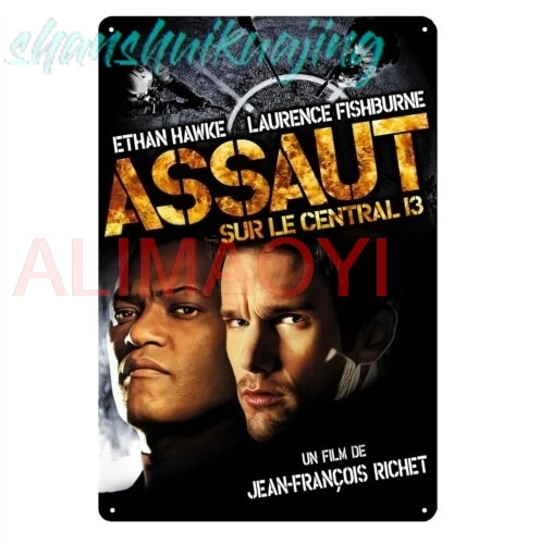 Assault on Precinct 13 ภาพยนตร์โปสเตอร์โลหะป้ายดีบุก - 20x30 ซม.แผ่น 585