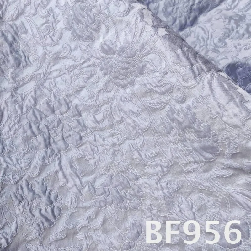 Embossed and delicate flower jacquard fabric with concave convex three-dimensional color woven for skirts shoes bags 5