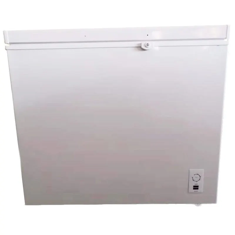 DC 12v/24v deep chest solar freezer direct cooling solar freezer view 5