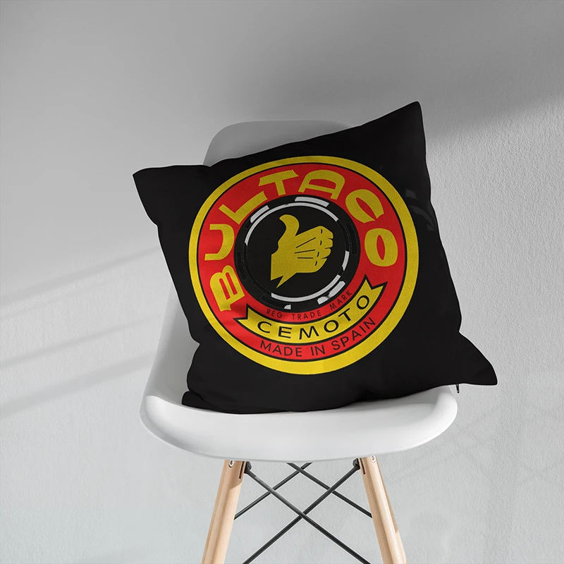 Bultaco Pillowcase for Sofa and Chair, Pillow Case, Car, Chris, Cover, 73