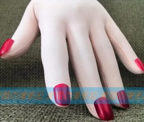 Gants Zentai personnalisés de luxe en peau de Kigurumi avec clou