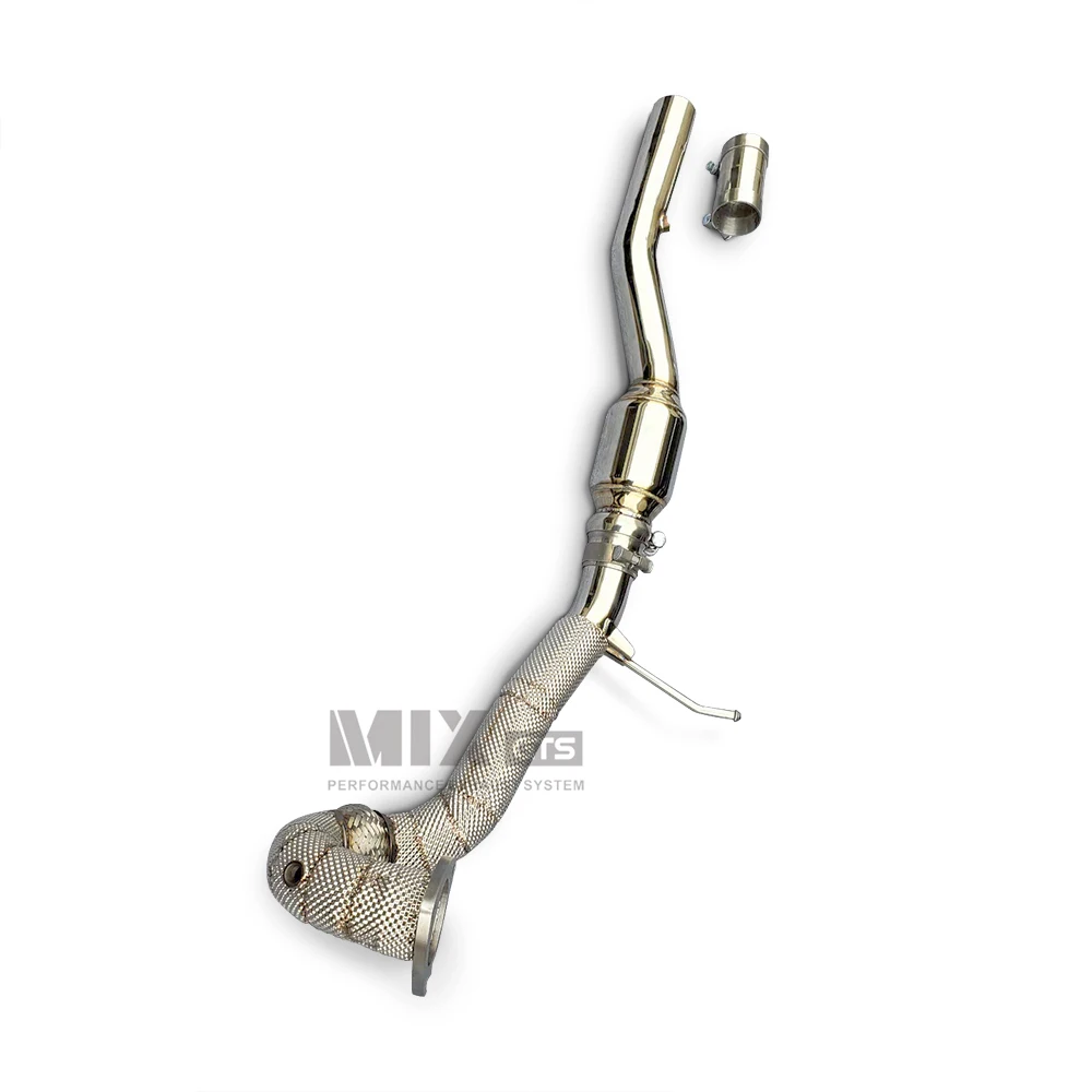 high-performance exhaust system, manufactured with original equipment, No Cat Downpipe for 1998-2007 Audi TT MK1 1.8T