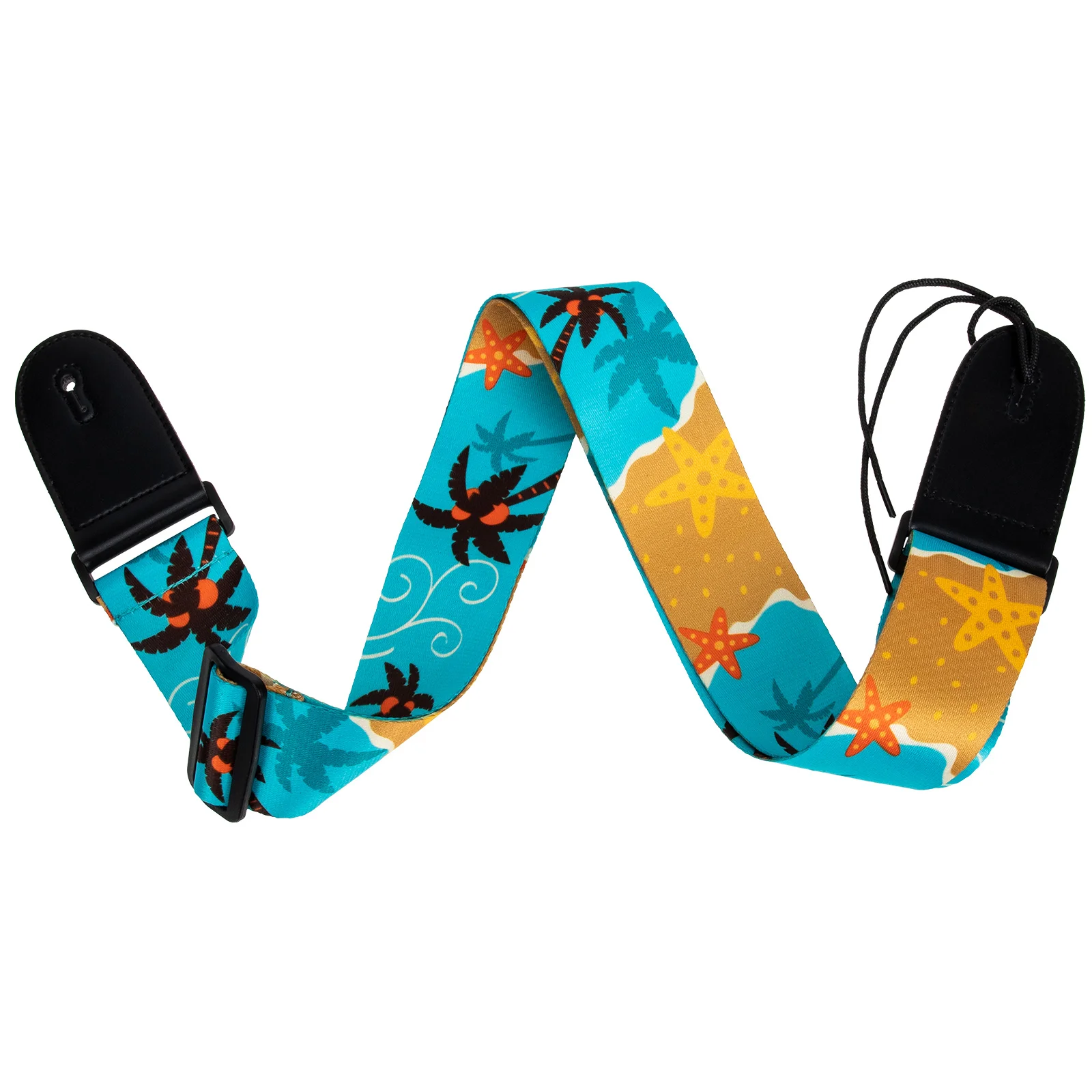 

Strap Shoulder Belt Decorative Creative Replacement Dirt Resistant Washable Long Term Use Guitar Parts Accessories Folk Electric