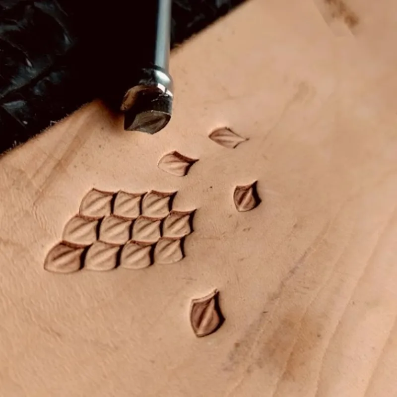 

Профессиональные инструменты для тиснения кожи, штампы для тиснения в виде чешуи дракона из стали 304 для изготовления металлических ювелирных изделий и текстури кожевенного ремесла