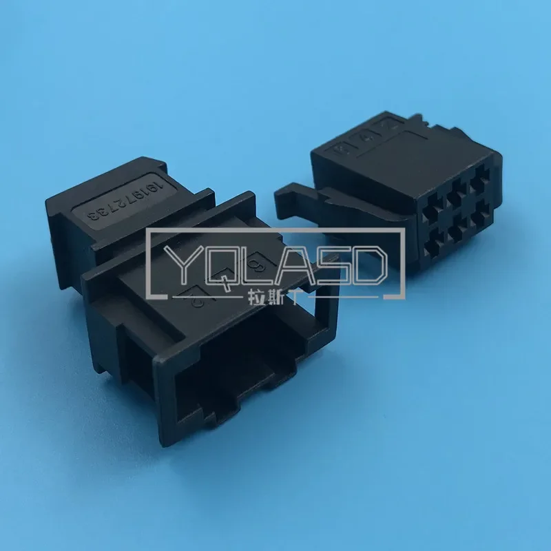 1 Set 6 Way Housing Socket Cable Auto Connector AC Assembly For Audi Electric Ventilatio Seat Switch Plug 1-929627-1 1-929621-1