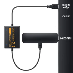 Professional Network Card Adapter 1800mAh Micro USB Power for Amazon Fire TV Sticks Firestick Adapter Support 4K Video