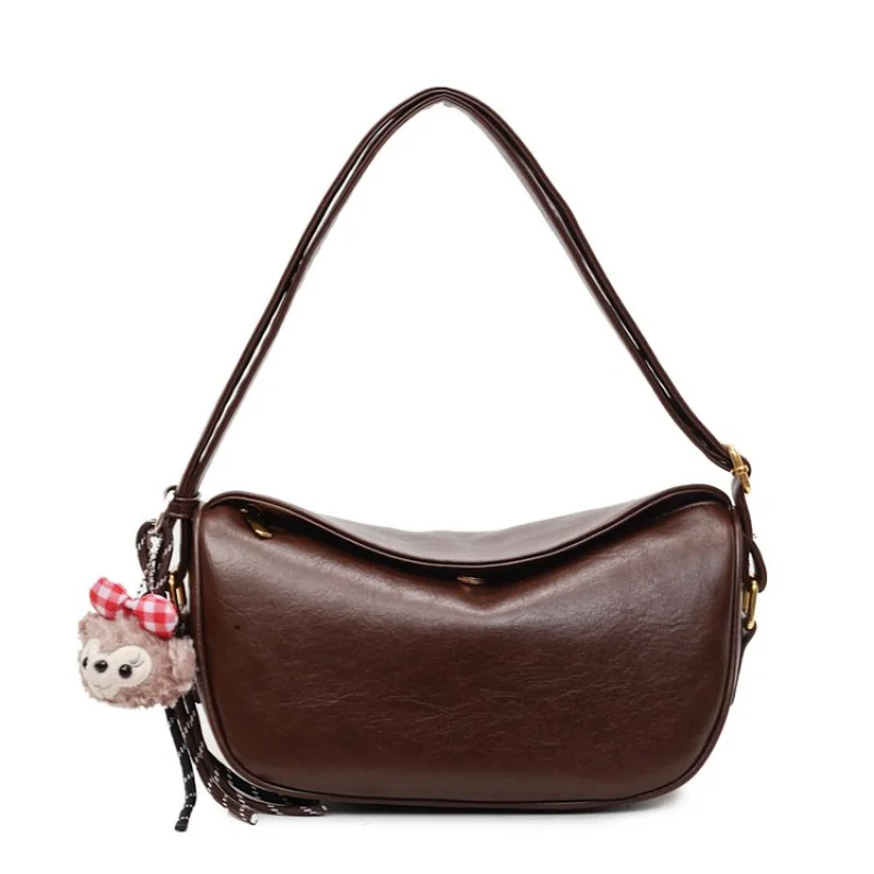 

Women's Fashion Handbag Leather Tote Bag With Shoulder Strap Elegant Classic Messenger Style Branded Luxury Item