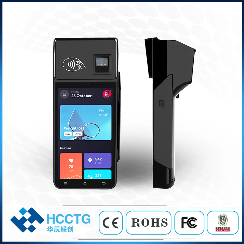 5 Inch Lcd Android 12 4G Smart Pos 2G + 16G Z90 Pro