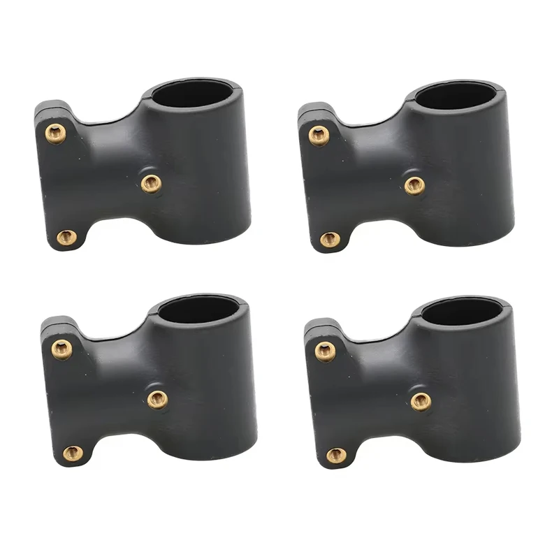 

4PCS EFT 20 to 20mm Nylon Tee Joint Landing Gear Fixed Connector Fixture Tripod for RC Plant Agriculture UAV Drone Accessories