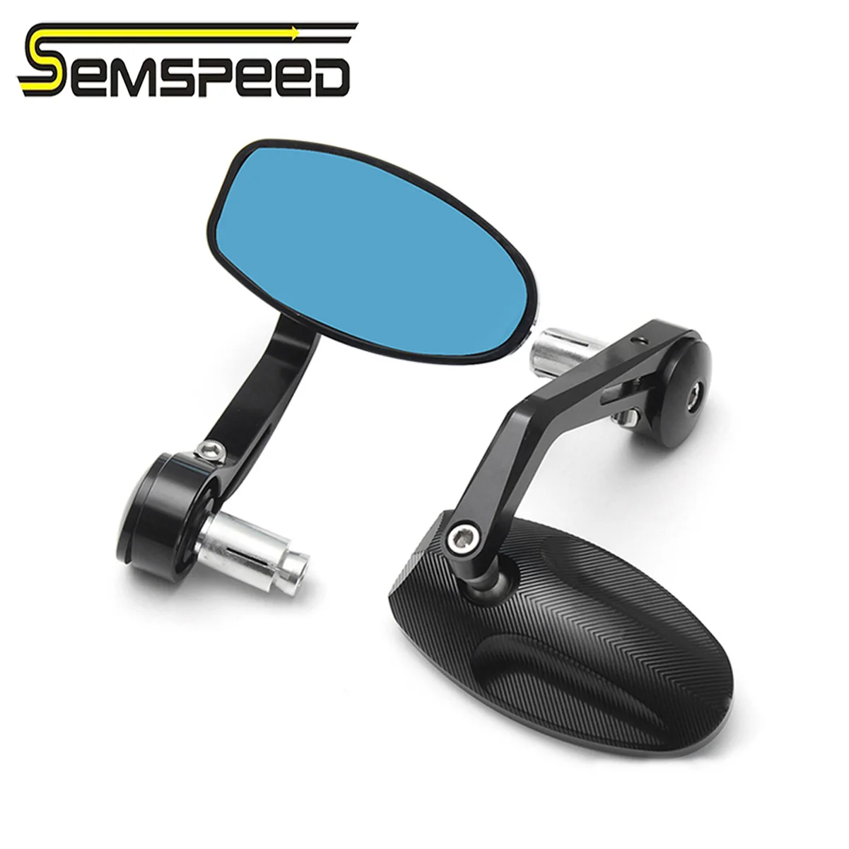 Semspeed Modified Parts For CFMOTO Motorcycle Handle Bar Mirror Handlebar Rearview Mirrors Left Right For CFMOTO 800NK 2023 2024