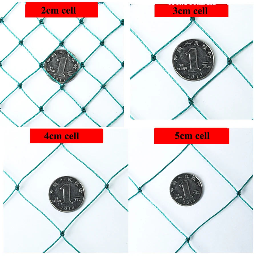 Robustes Anti-Vogel-Netz für den Garten, Hirsch, Zaunnetz, Gartennetz und Pflanzen, schützendes Zaunnetz für Anti-Vogel-Hirsch, Katzen und Hunde – Detail 1