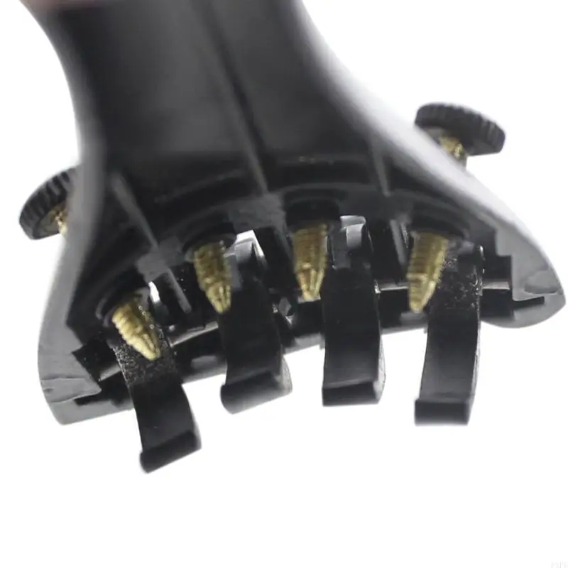 PXPF Vintage Guitar Bridge Set Stop Bar Bar Tailpiece Professional Ciolin Tailpiece لتحسين النغمة والمجلدات #3