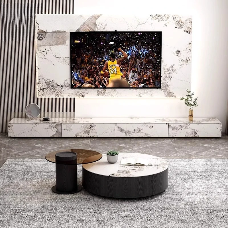 Storage Designer TV Cabinet Luxury Modern Living Room Display Tv Table Salon Trendy Unique Muebles Entrance Hall Furniture