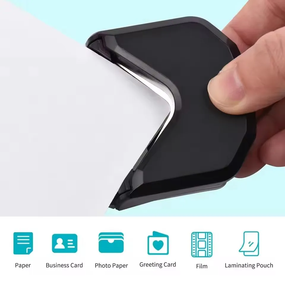 Portable R4 Corner Rounder Paper Cutter Paper Circle Corner Trimmer Punch For Cards Photo Cutting DIY Craft Scrapbooking Tools