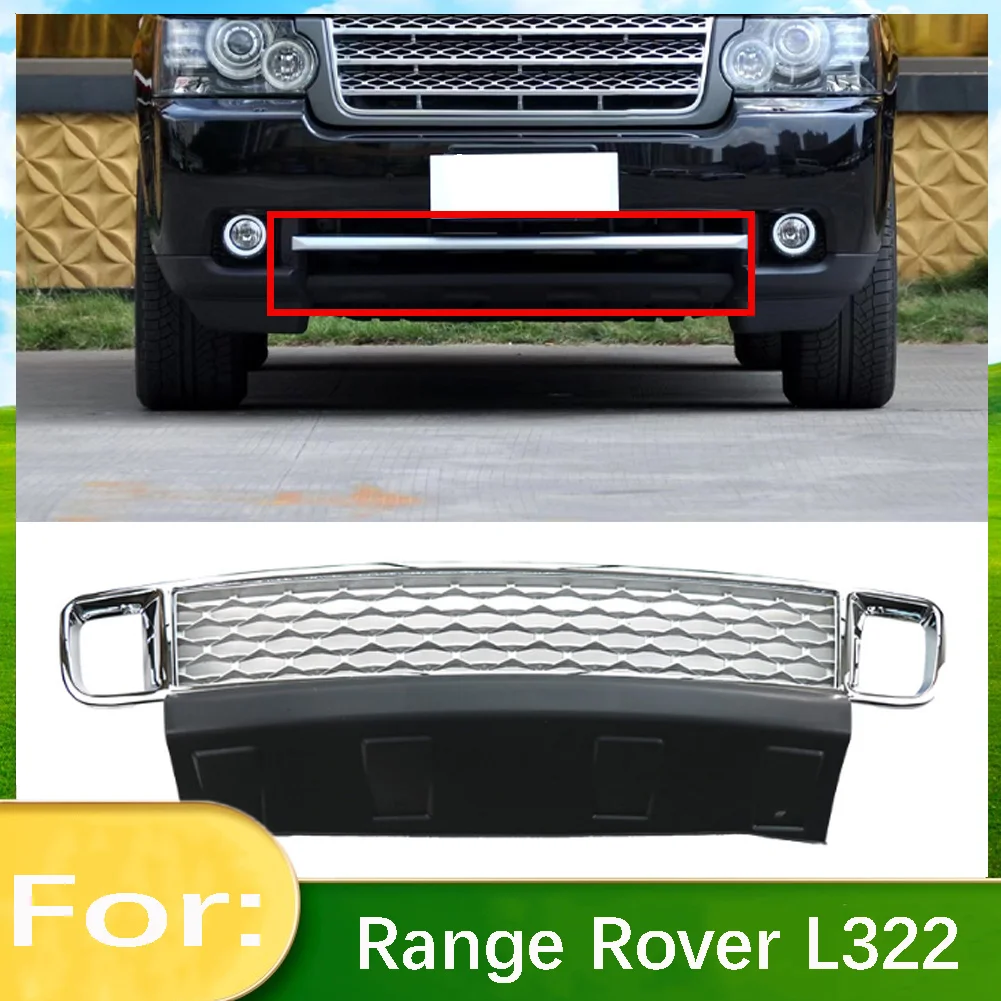 For Range Rover/Vogue L322 2010 2011 2012( Upgrading Autobiography Style) Front Grille Front Bumper Trailer Cover Lower Guard