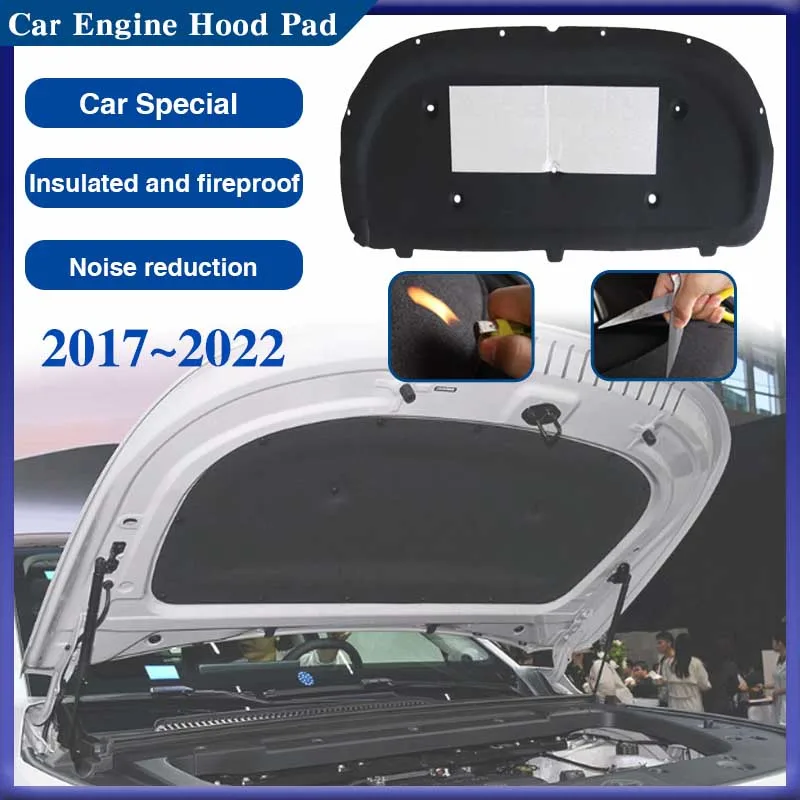 

Car Accessories for Chevrolet Cruze J400 2017~2022 D2LC K MK2 Engine Hood Pad Sound Insulation Cotton Cover Soundproof Fireproof