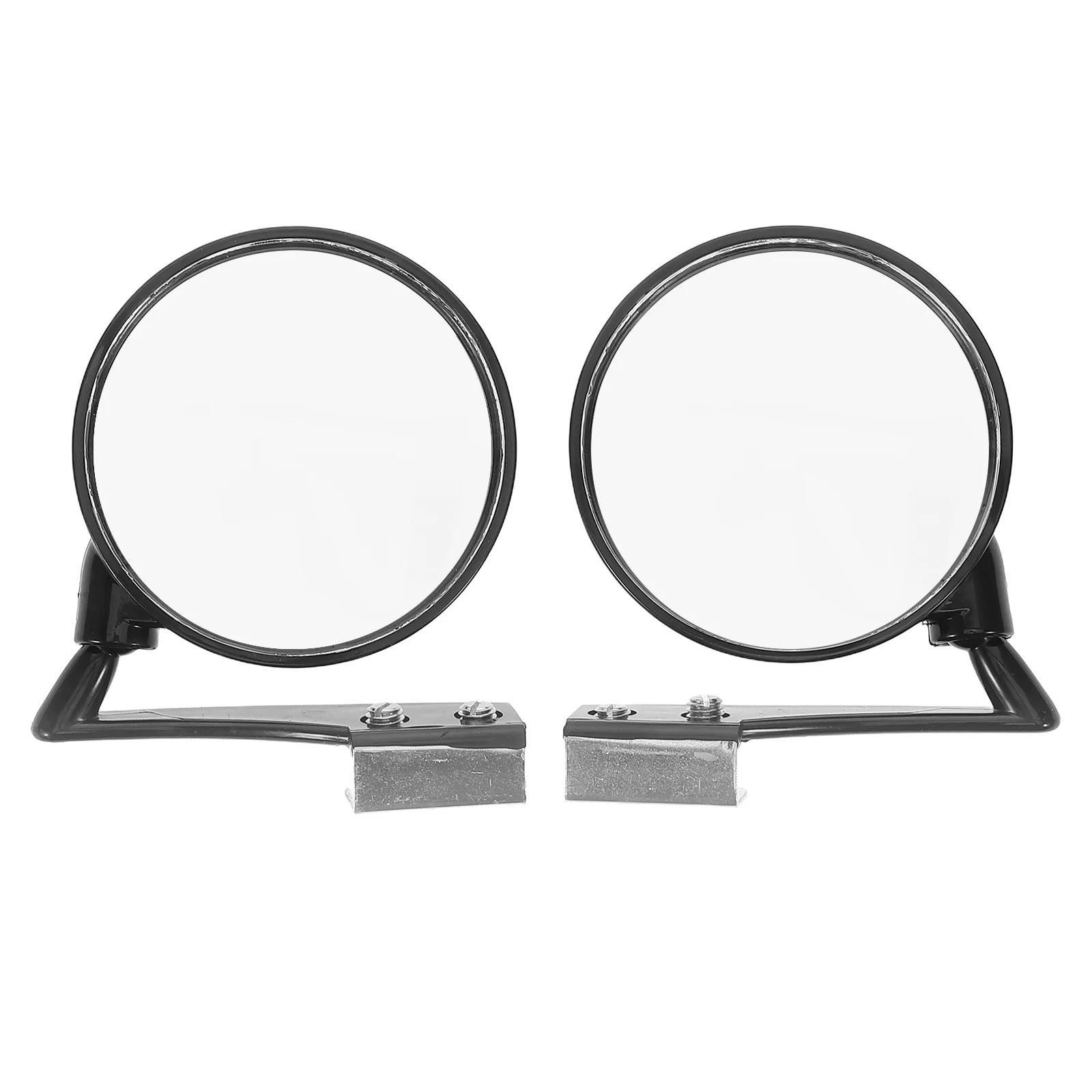 

2Pcs Car Auxiliary Universal Wide Angle Rear View Mirror 360 Degree Convex Blind Spot Mirror for Driving Parking Safety Security
