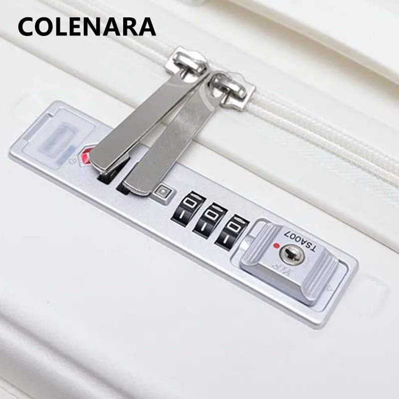 COLENARA Luggage Travel Bag Multifunctional Trolley Case Laptop Boarding Case PC 20