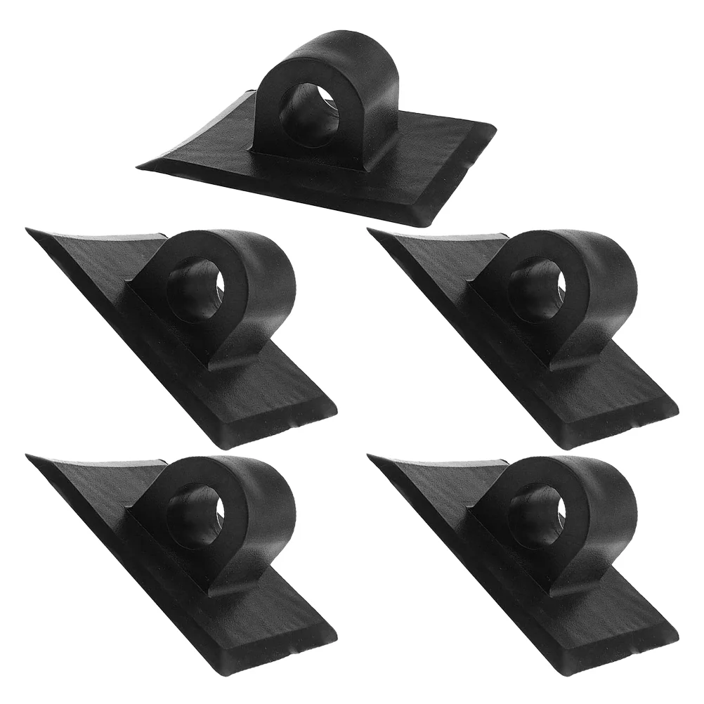 

5 Pcs Motor Bracket Square Buckle Fixing Canoe Engine Clip Mounting Support Pvc Kayak Stand