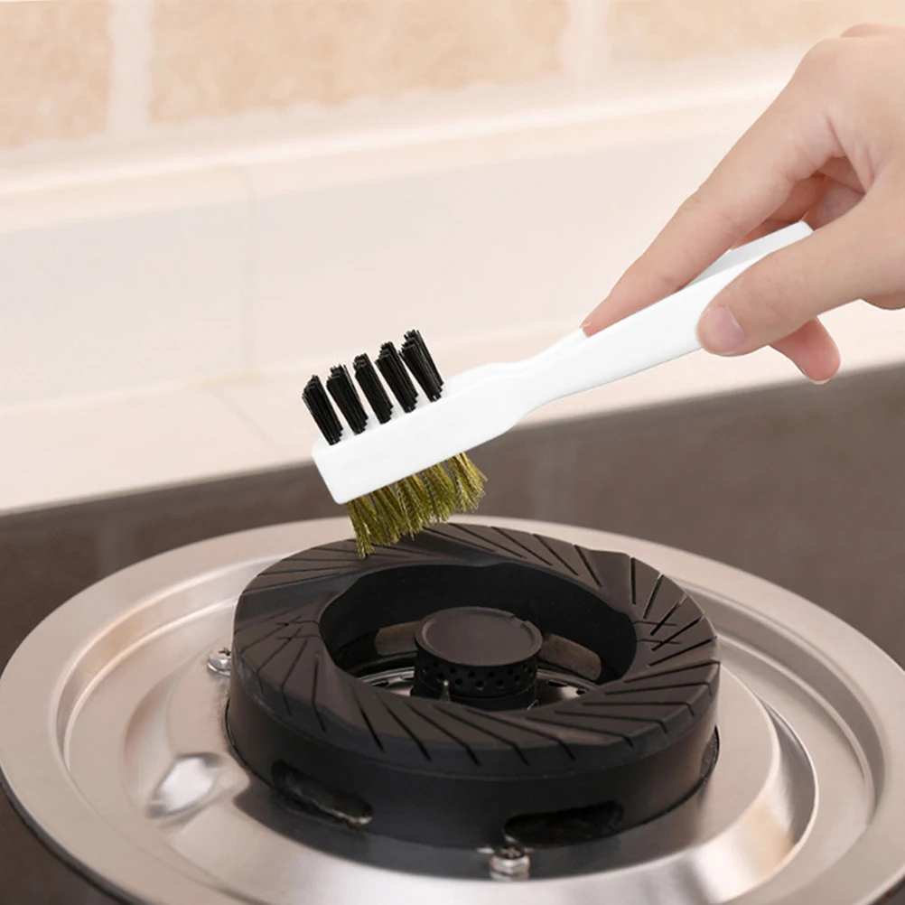 

Kitchen Scrub Brush For Gas Stove Cooktop Seam Cleaning Pot Pan Bottom Crevice Scrubber Tile Gap Household Tool