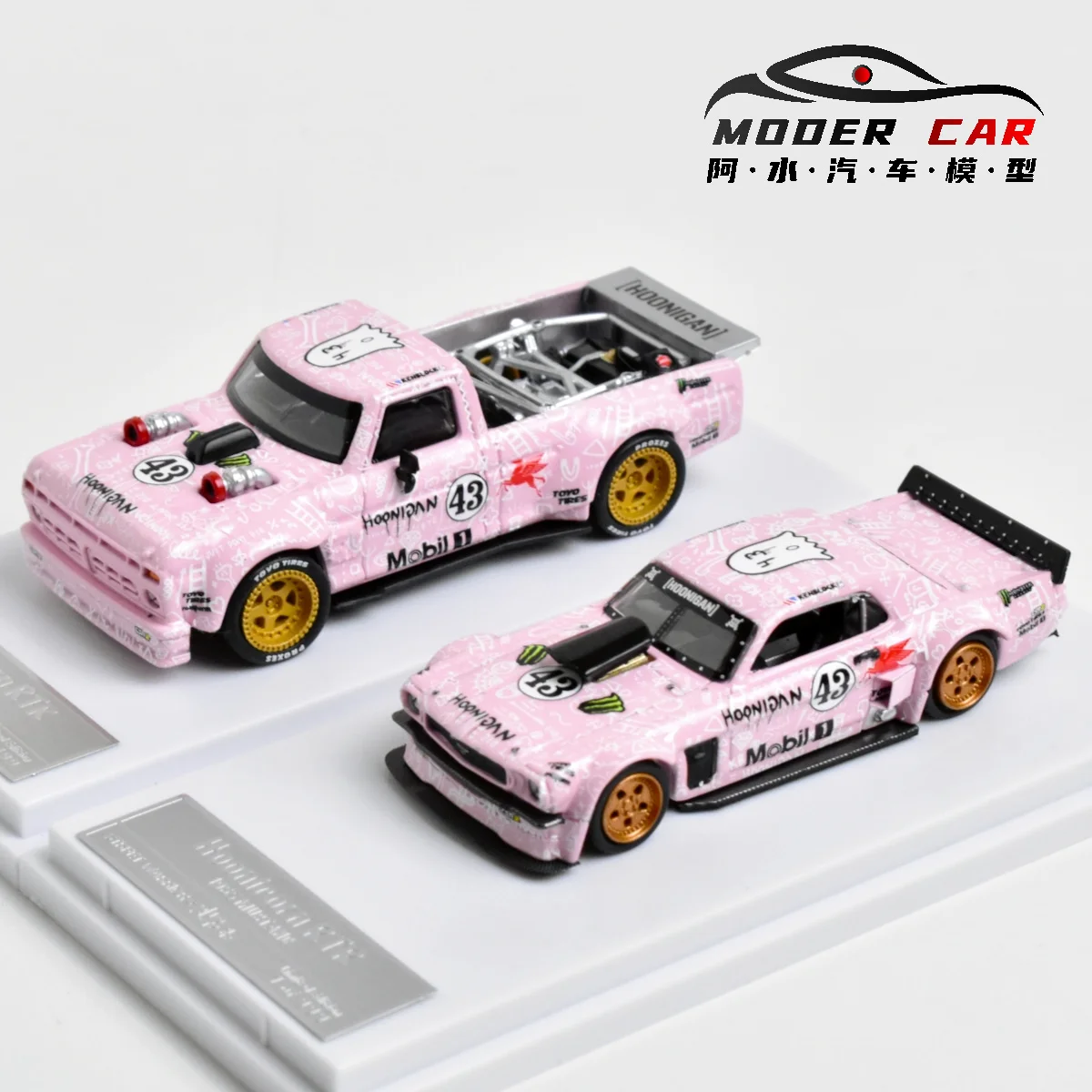 SW 1:64 RTR F150 Pickup pink Diecast Model Car