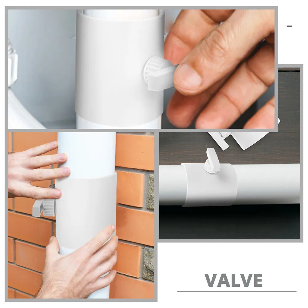 pvc製調整式手動ダクトバルブ、hvac換気ダクト用途向け精密制御、逆風ダンパー、気流調整