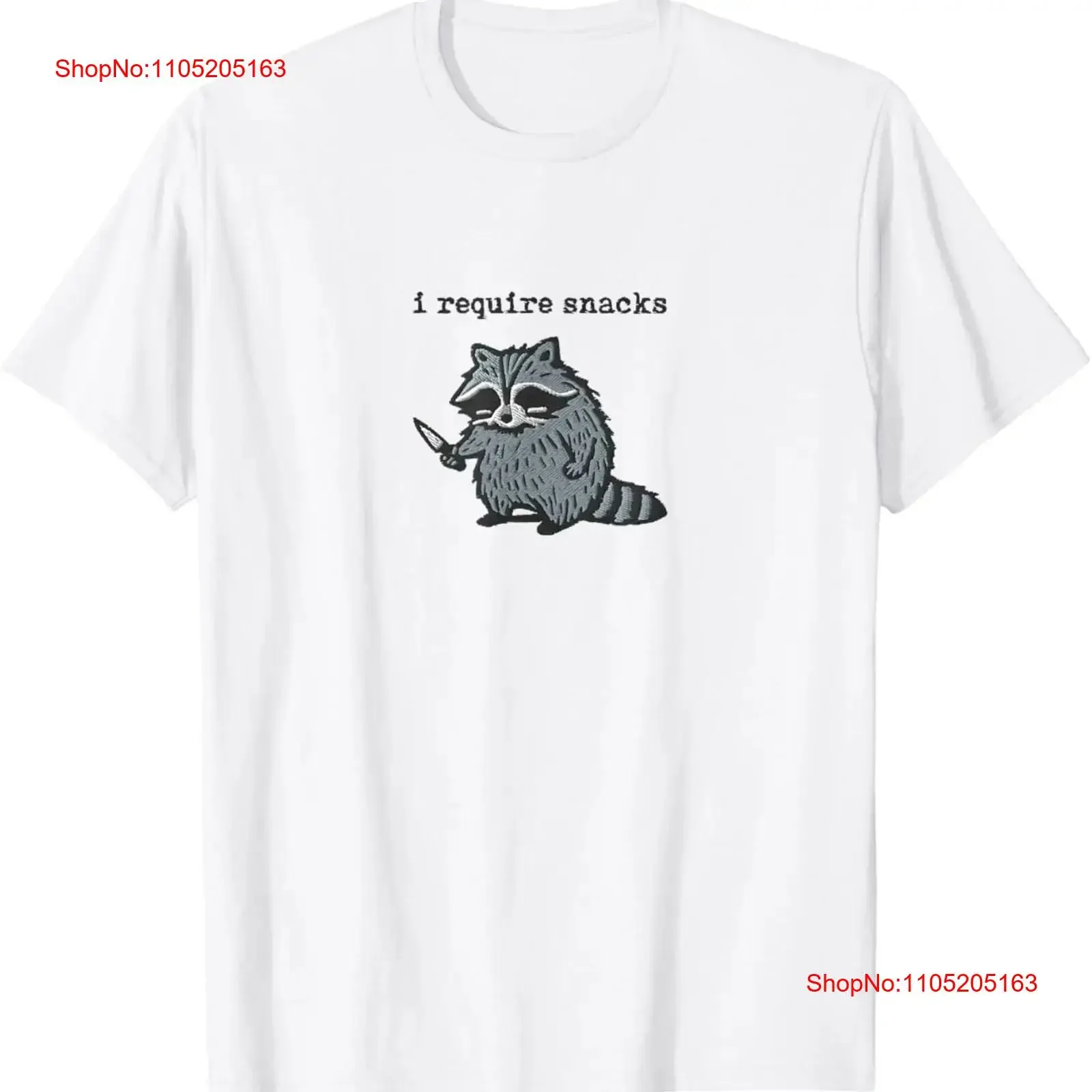 

Футболка с изображением енота i Require Snacks, винтажная, удобная, растянутая, мужская, мягкая уличная одежда, дышащая, универсальная, с графикой унисекс