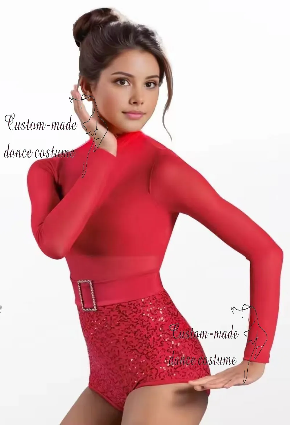 

Lined-Free High-Strength Mesh Corset with Long-Sleeve Bodysuit
