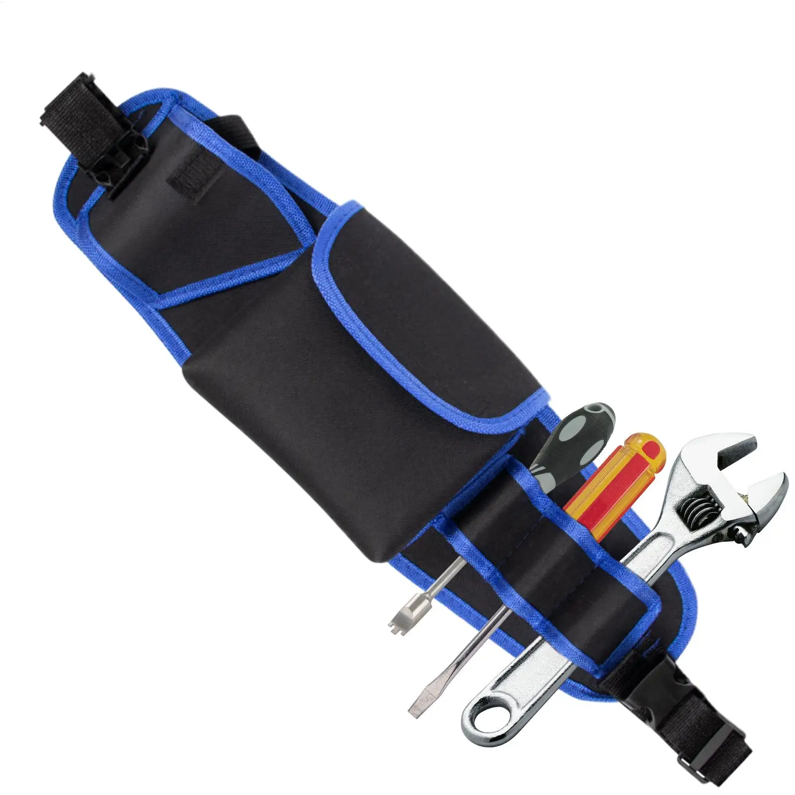 

Сумка для инструментов с ремнем, водонепроницаемая поясная сумка из оксфордской ткани, износостойкий держатель для инструментов, поясная сумка для электриков, плотников, строителей