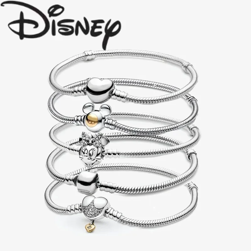 

Новый модный креативный браслет Disney 2025 с Микки и Минни, подходит для женщин, премиум-класса, изысканные украшения, подарок, оптовая продажа ювелирных изделий