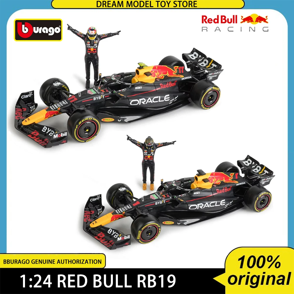 

Bburago 1:24 Oracle 2023 Rb19 Max Verstappen Formula Car Static Diecast Alloy Model Car Collection Toy Birthday Gift