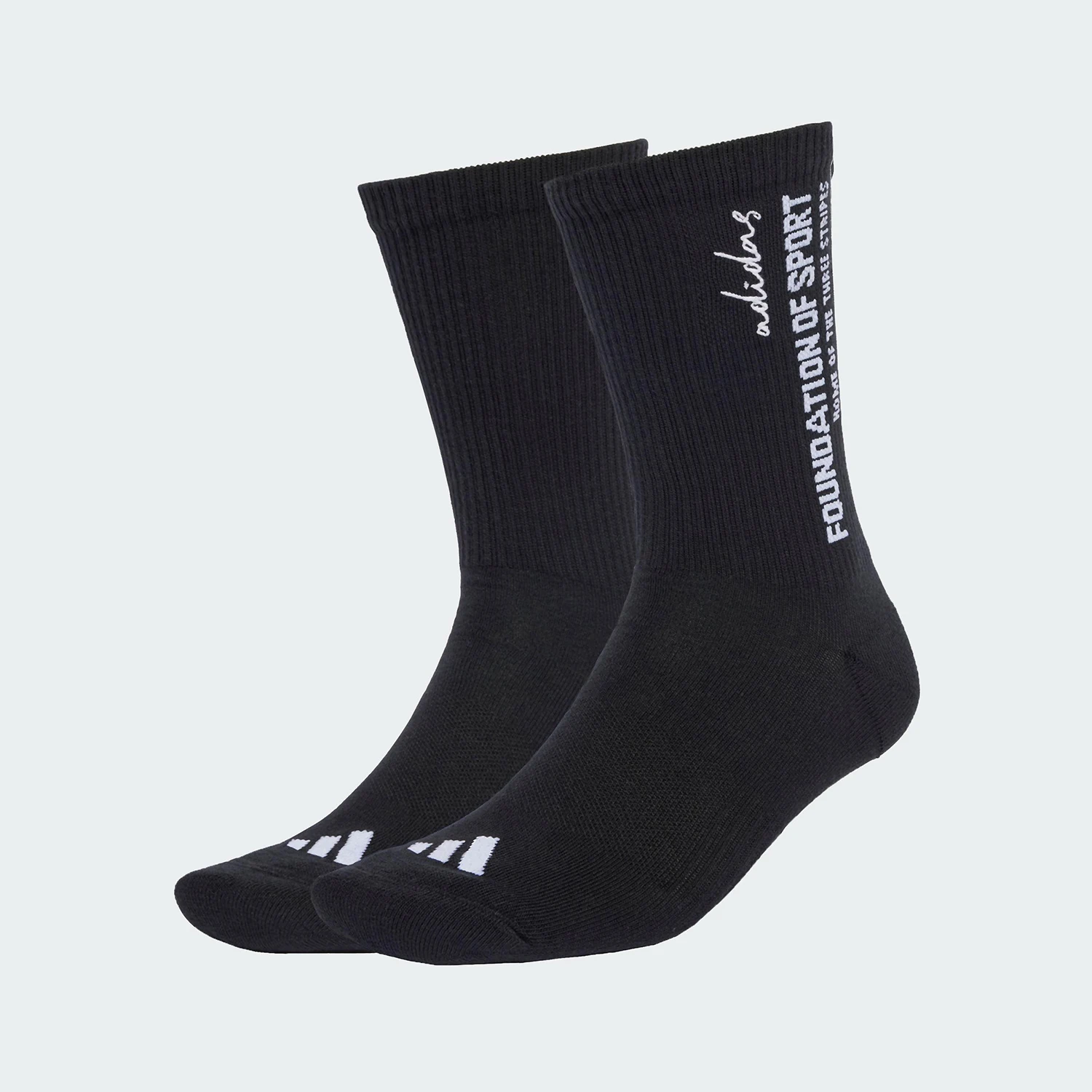 

Adidas genuine men's and women's breathable sports socks two pairs JW8029