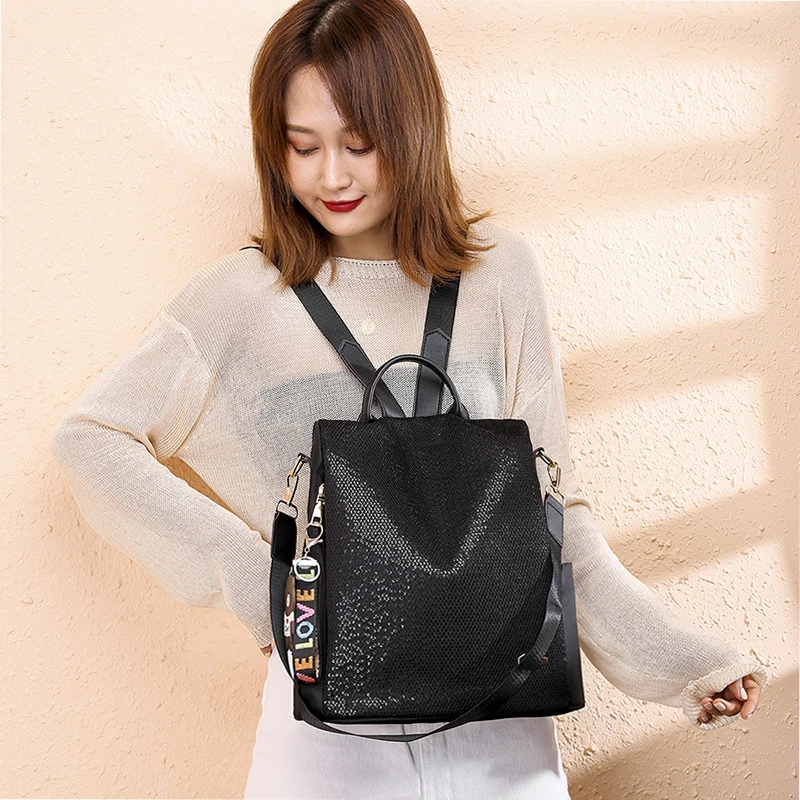 High Quality Large Capacity Oxford Backback Casual Lides Bags Anti-theft Backpack Women Shoulder Bag Rucksack Bagpack Mochila