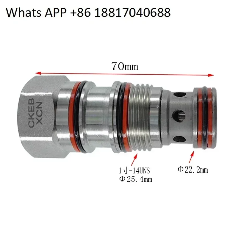 

Гидравлический регулирующий обратный клапан Цилиндр CKEB-XCN Односторонний гидравлический замок CKGB Удерживающий клапан давления CKCB серии SUN