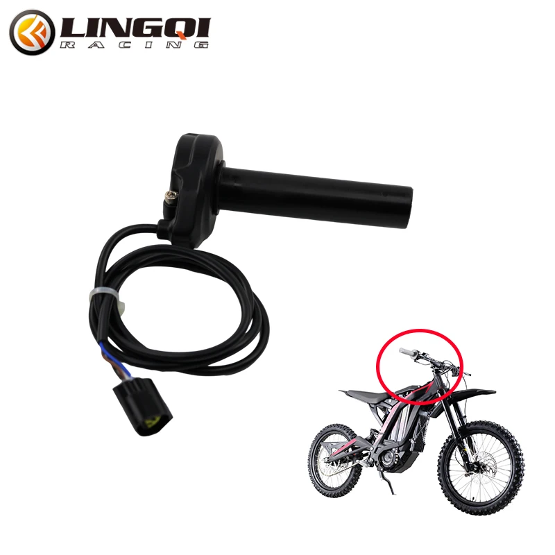 

LESQUE Motorcycle Accelerated Handle Throttle Throttle Turn Grip For SUR-Ron Surron Light Bee Electric Motocross Parts