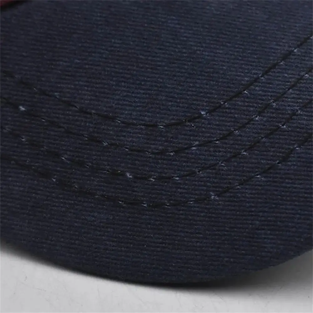 Sunhat Two-tone Baseball Cap Breathable Stitching Mesh Cap Sun Protection Cotton Snapback Hat Trucker Hat