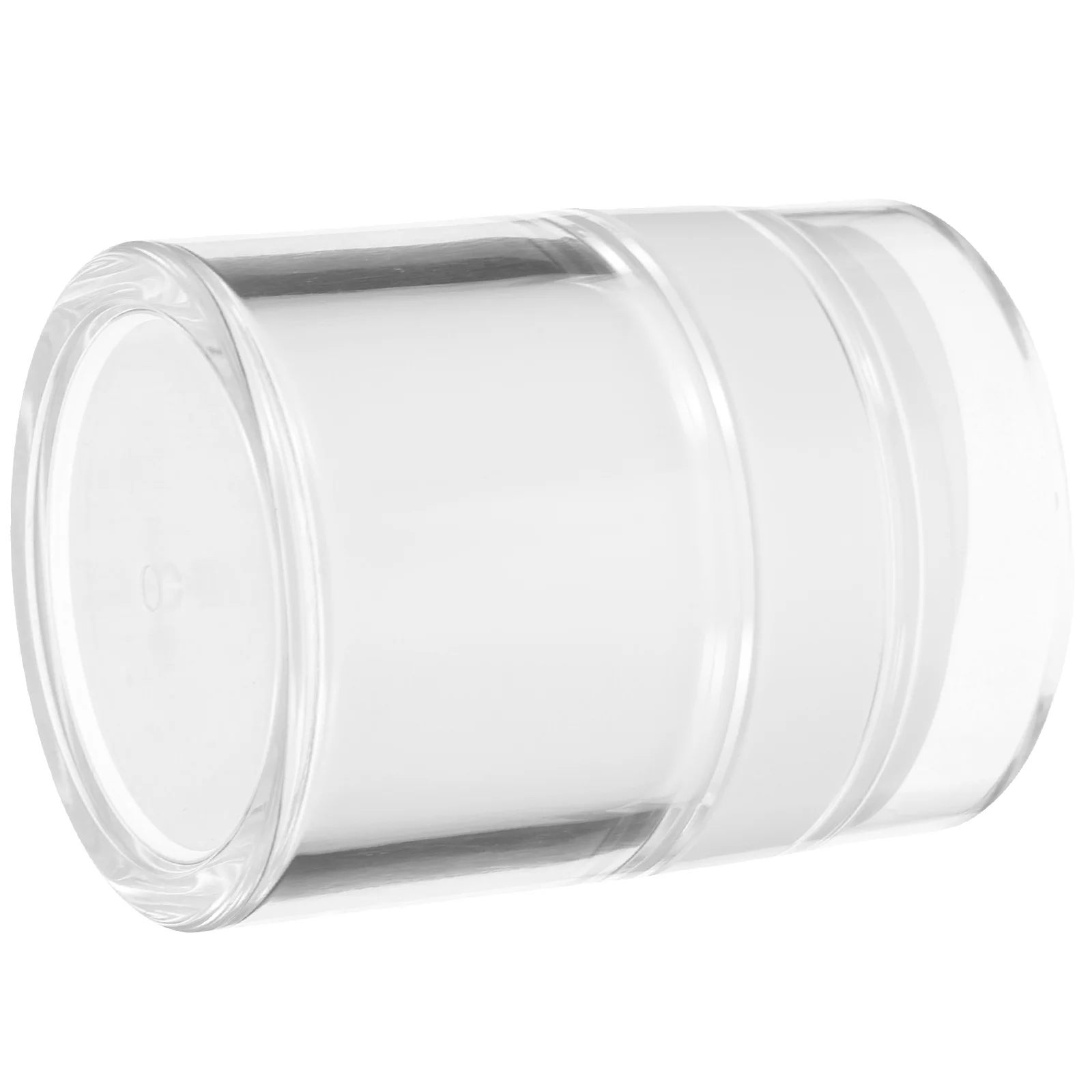 

Cream Jar Small Lotion Jar Refillable Container 30ml Leakproof Mini Sample Container Travel Push Down Dispenser