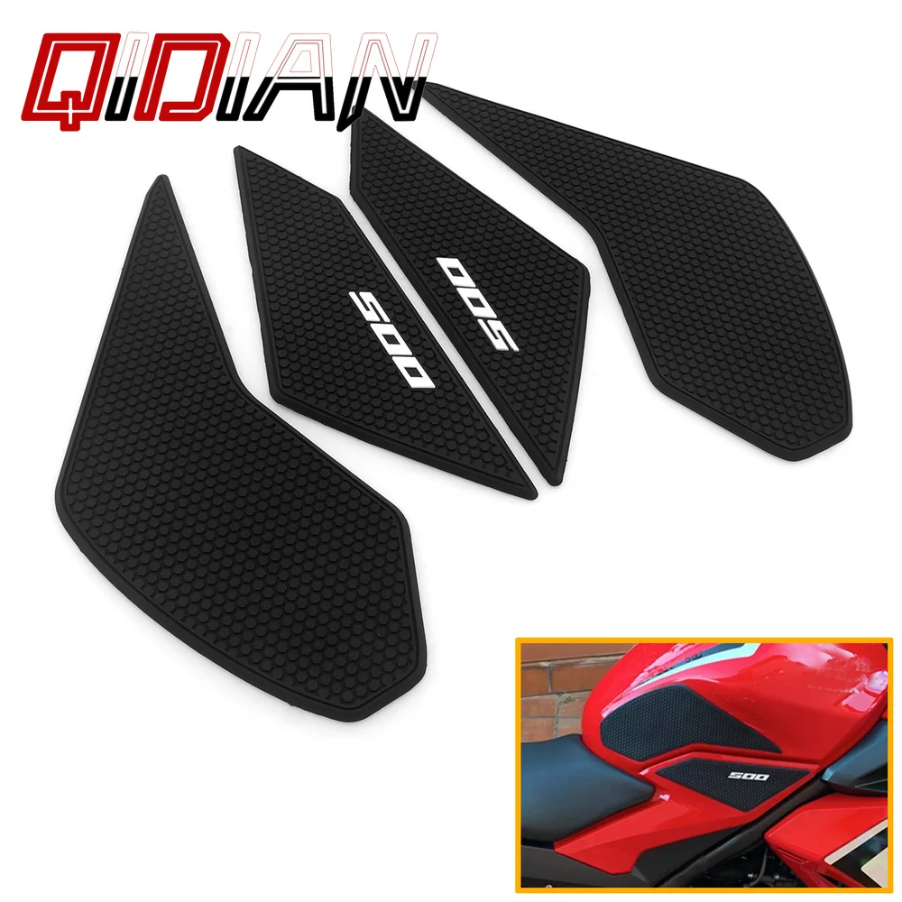 

Motorcycle Accessories Fuel Tank Pads Sticker Side Gas Knee Grip Protector Traction Decals For Honda CBR500R CB500F 2019-2021