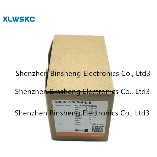 Imagem -03 - Codificador Codificador 1224vdc Codificador 12-24v E40s6-25006-l5 Codificador Original Brand New