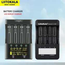 Liitokala Lii-600 Lii-500 Lii-500S Lii-S8 Lii-S6 Wyświetlacz LCD 3,7 V 1,2 V 18650 26650 16340 14500 18500 21700 Ładowarka