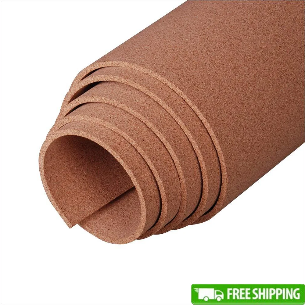 Cork Roll Premium Natural Material Acoustic Thermal Insulation Wall Board Ideal Home Office Kids Room Playroom Craft Projects