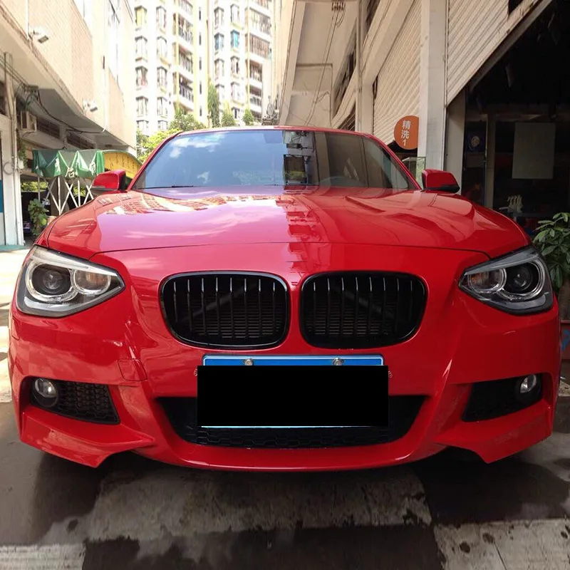 

Подходит для BMW 1 серии F20, передняя спортивная версия, большой объемный звук, 12-15 лет, 1 серии, модифицированная передняя планка M-TECH, задняя планка