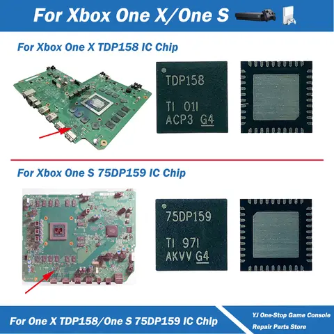 2/5/10pcs TDP158 75DP159 HDMI IC Retimer for Xbox One X for Xbox One S Replacement IC Chip