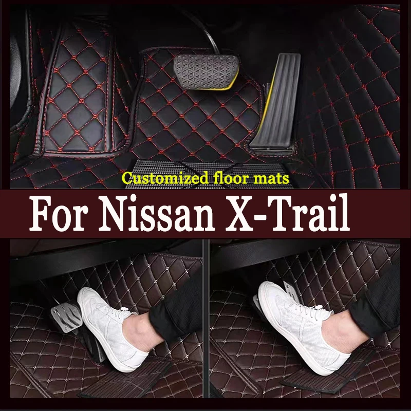 

Автомобильные коврики для Nissan X-Trail xtrail Rogue 2023 2022 2021 2020 2019 2018 2017 (5 мест) Автоаксессуары для интерьера Ковер Коврик