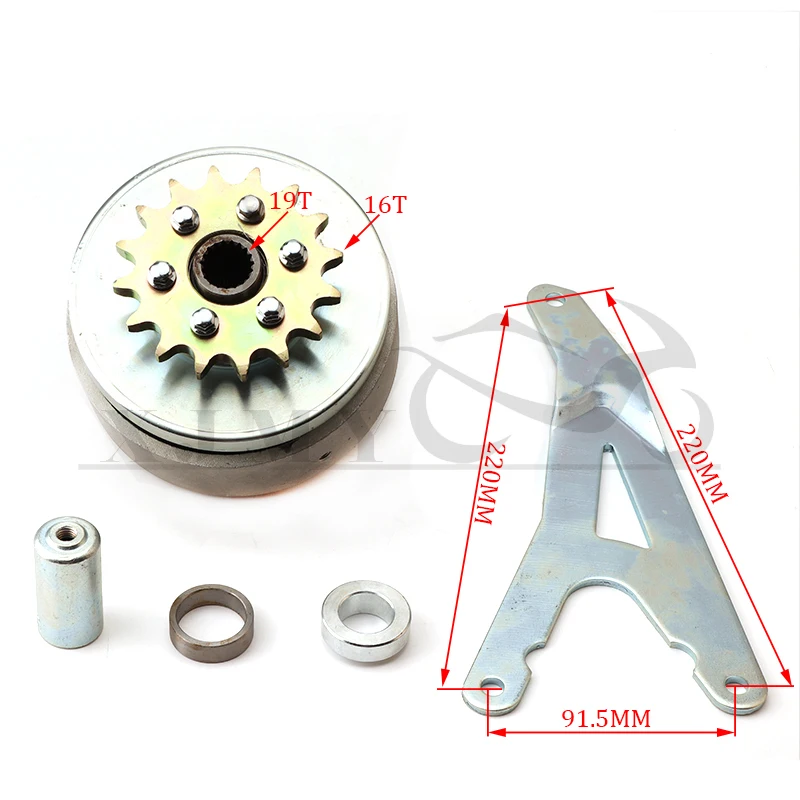 

16T 19T 530 Sprocket Gear Reverse Shift Kit for GY6 150cc 200cc ATV UTV Dirt Bike Kart Quad Rear Axle Drivetrain Upgrade Parts